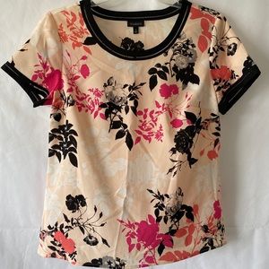 NWOT Talbots blouse women size 4 floral